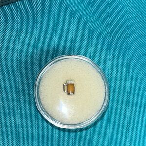 Origami Owl Silver and Brown Charm